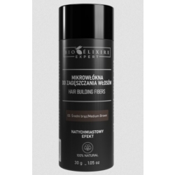 Bioelixire EXPERT Mikrowłókna do zagęszczania włosów 30 g - Średni Brąz / Medium Brown